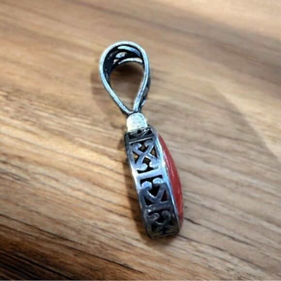 Vintage Silpada Reversible Sterling Silver Pendant - Picture 3 of 4